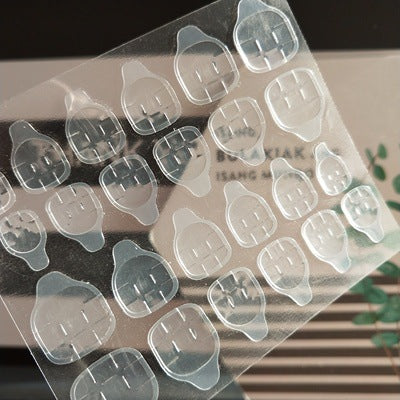 Strong Adhesive Nail Glue Tabs – ( 24Tabs Per Sheet)