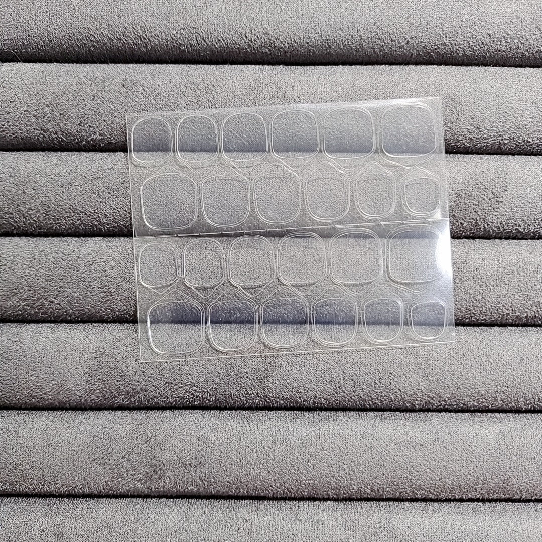 Strong Adhesive Nail Glue Tabs – ( 24Tabs Per Sheet)