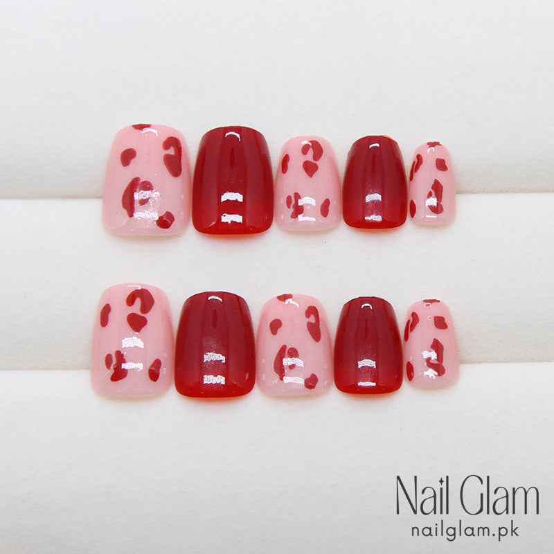 Froasted Ruby (24Pcs) - Nail Kit Included