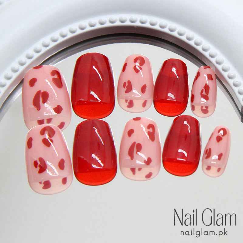 Froasted Ruby (24Pcs) - Nail Kit Included