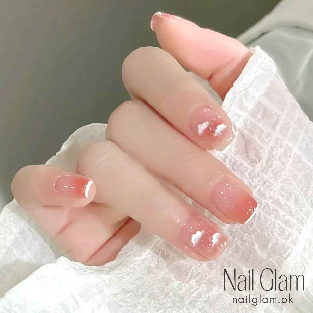 Blush Mist (24Pcs) - Nail Kit Included