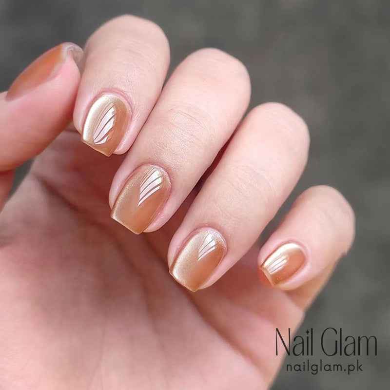 Amber Glow (30Pcs) - Nail Kit Included