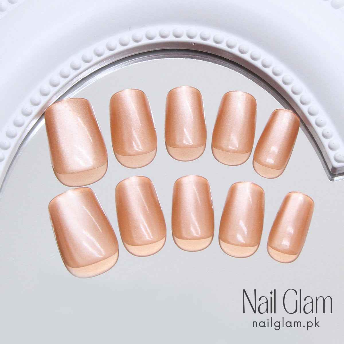 Amber Glow (30Pcs) - Nail Kit Included