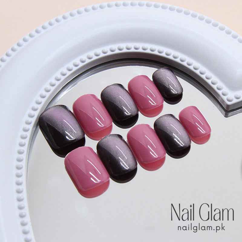 Blushing Rose (24Pcs) - Nail Kit Included