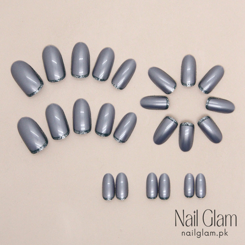 Metallic Chrome (24Pcs) - Nail Kit Included