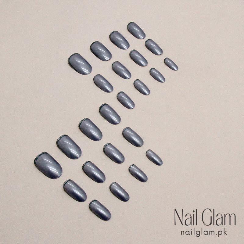 Metallic Chrome (24Pcs) - Nail Kit Included