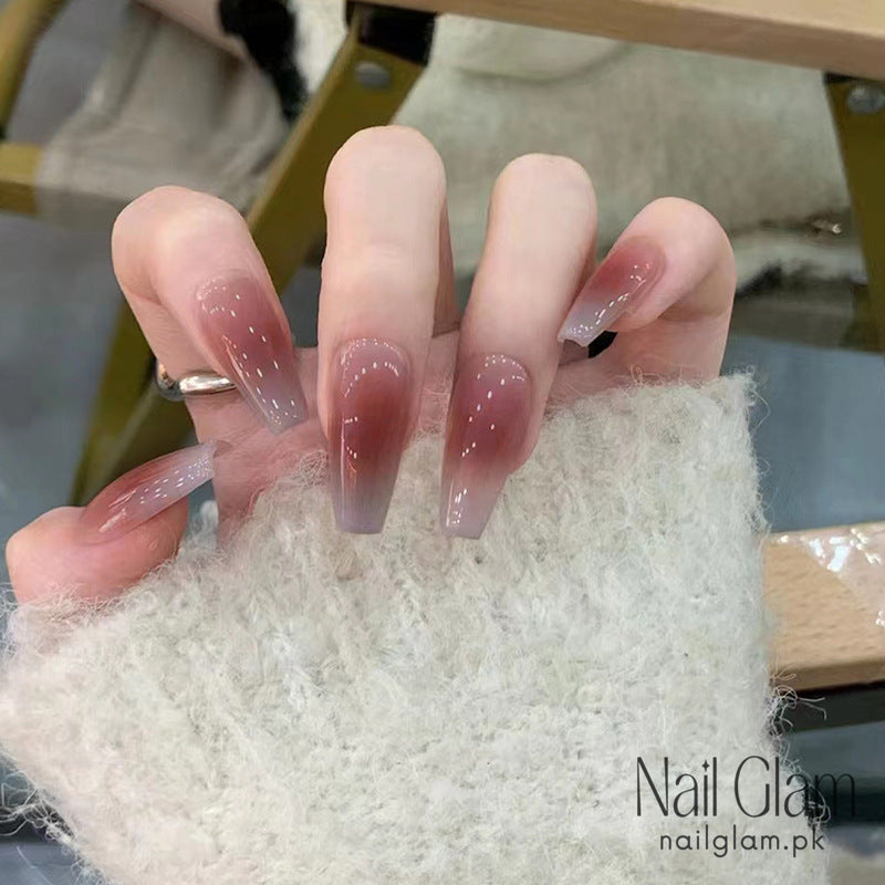 Coffin-Shaped Blush (24Pcs) - Nail Kit Included