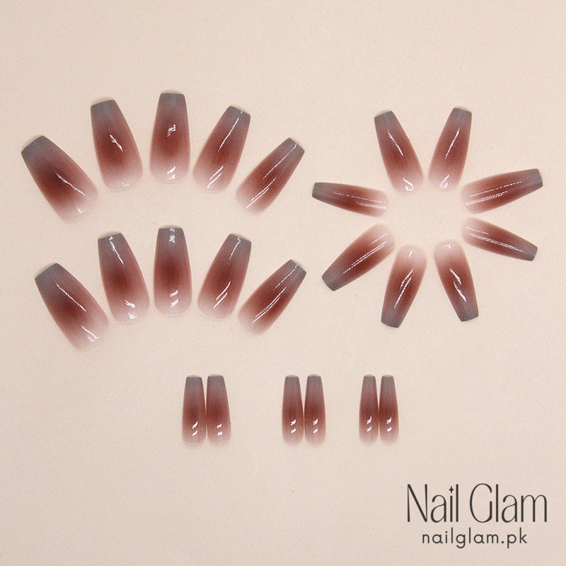 Coffin-Shaped Blush (24Pcs) - Nail Kit Included