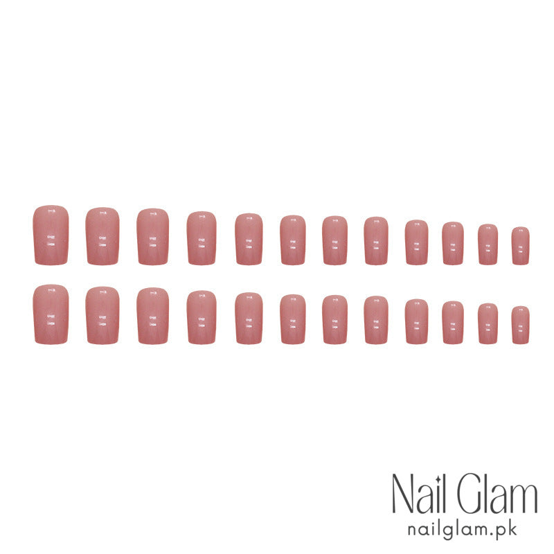 Terracotta Toned (24Pcs) - Nail Kit Included