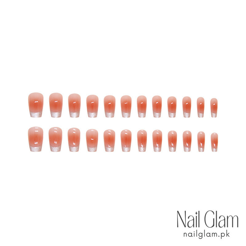 French Cat Eye (24Pcs) - Nail Kit Included