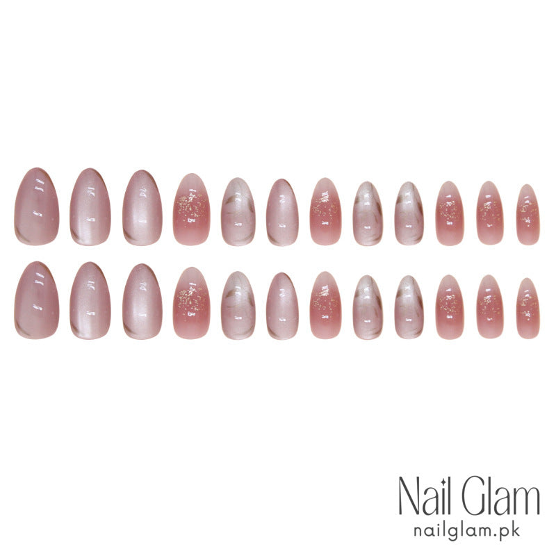 Romantic Rose (24Pcs) - Nail Kit Included