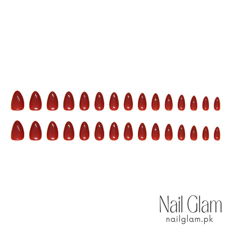 Classic Red (24Pcs) - Nail Kit Included
