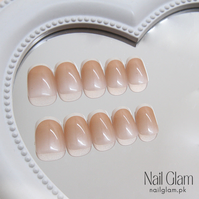 Timeless Elegance Press-On Nails(24Pcs) - Nail Kit Included