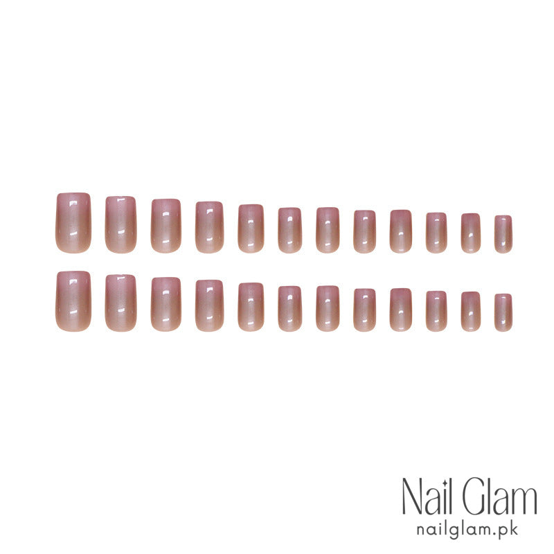 Nail Glam 89 - Mirror Press-On Nails (24Pcs) - Nail Kit Included