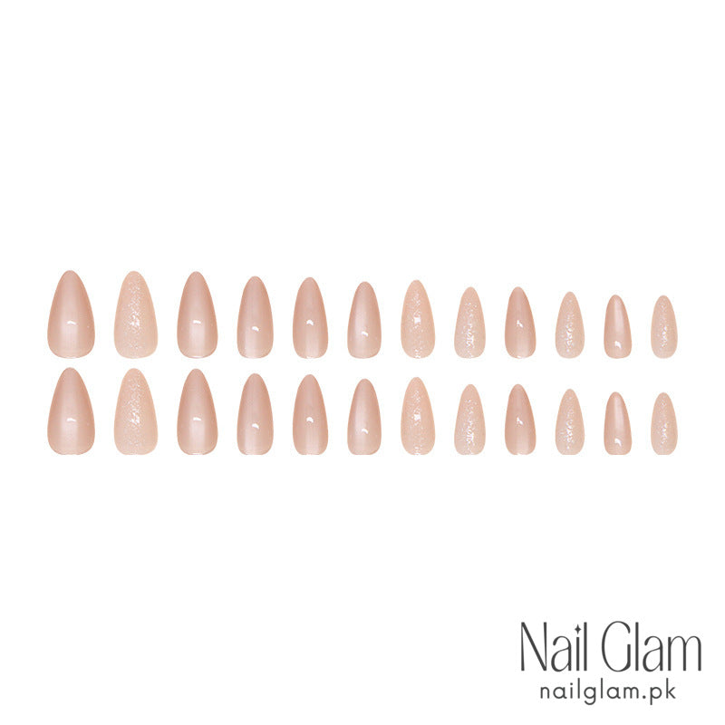 Nail Glam 92 - Glam Meets Elegance Press-On Nails (24Pcs) - Nail Kit Included