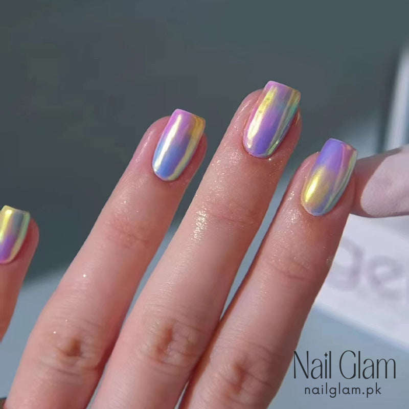 Nail Glam 95 - Dreamy Pastel Press-On Nails (24Pcs) - Free Nail Kit Included