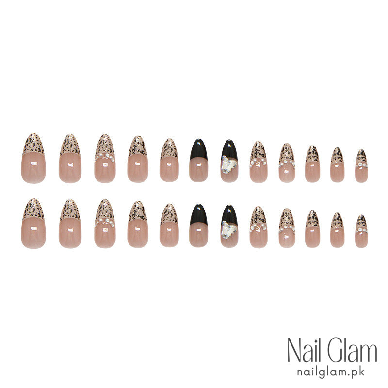 Stiletto Press-On Nails (24 Pcs) - Nail Kit Included