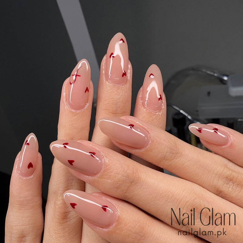 Love Whisper Press-On Nails (24Pcs) -  Nail Kit Included