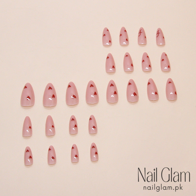 Love Whisper Press-On Nails (24Pcs) -  Nail Kit Included