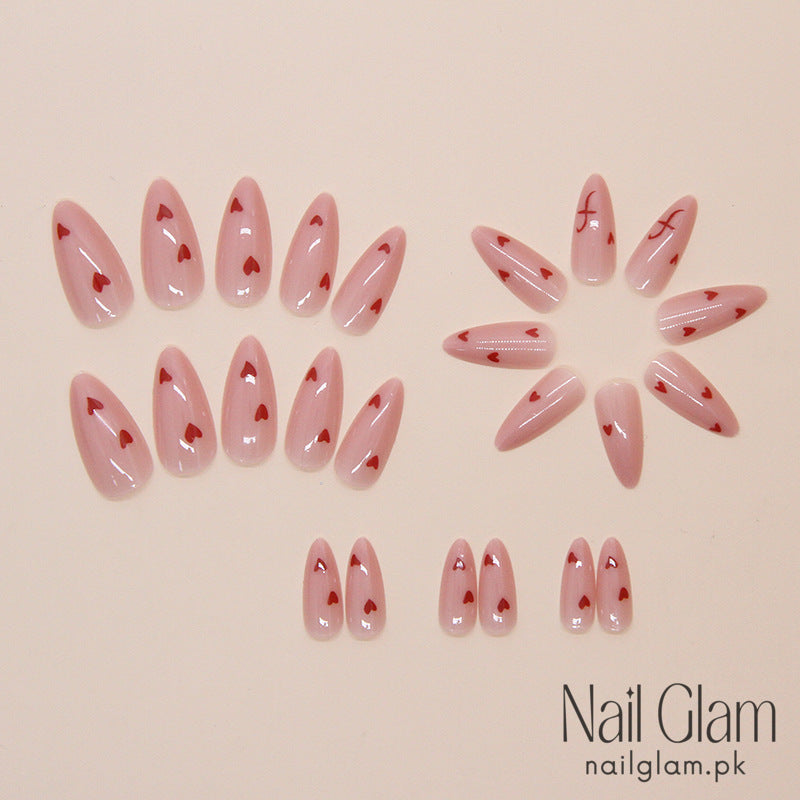 Love Whisper Press-On Nails (24Pcs) -  Nail Kit Included