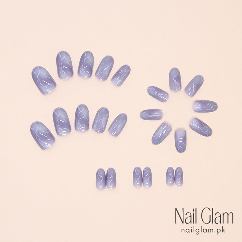 Marble Mist (24Pcs) - Nail Kit Included