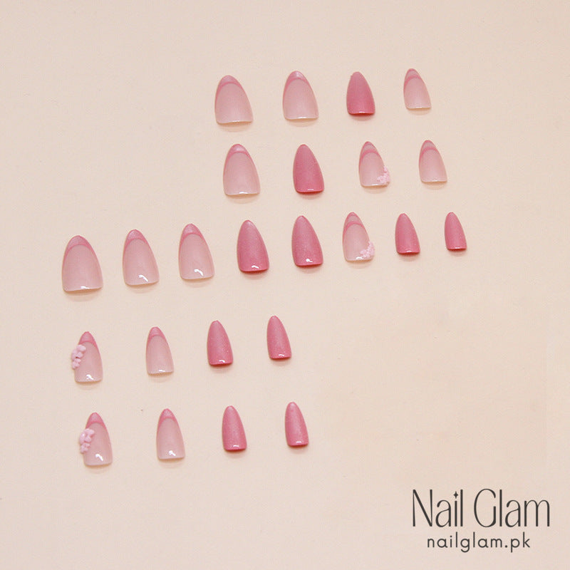 Blossoming Beauty (24Pcs) - Nail Kit Included