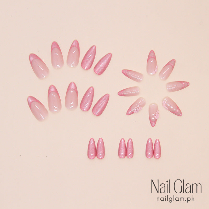 Blossoming Beauty (24Pcs) - Nail Kit Included