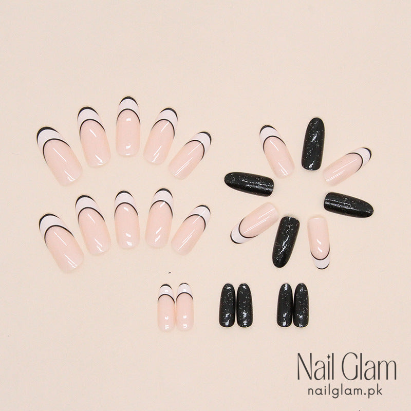 Minimalist Press-On Nails (24Pcs) - Nail Kit Included