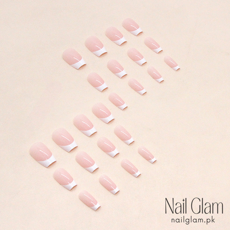 Timeless French (24Pcs) - Nail Kit Included