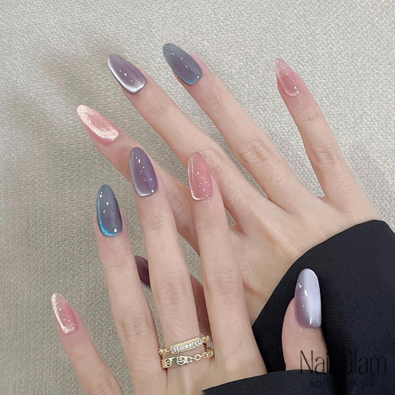 Dreamy Gradient Glow (24Pcs) - Nail Kit Included