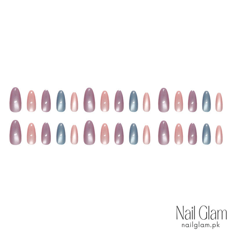 Dreamy Gradient Glow (24Pcs) - Nail Kit Included