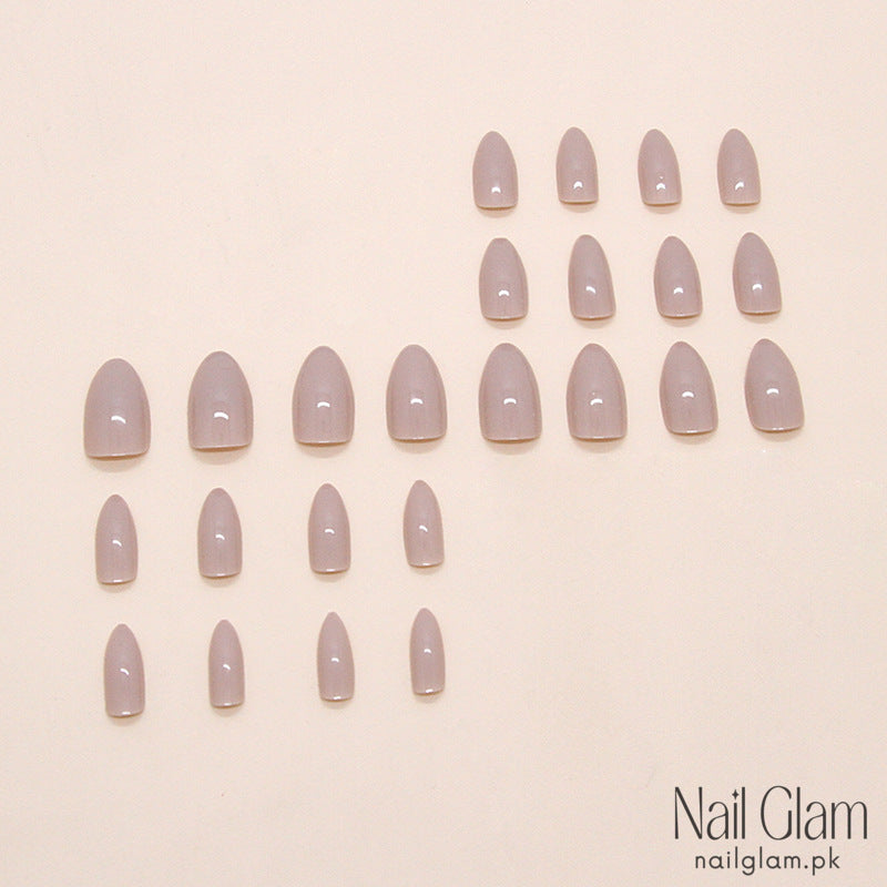 Sleek Design Press-On Nails (24Pcs) - Nail Kit Included