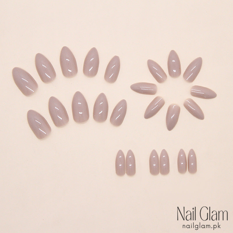 Sleek Design Press-On Nails (24Pcs) - Nail Kit Included