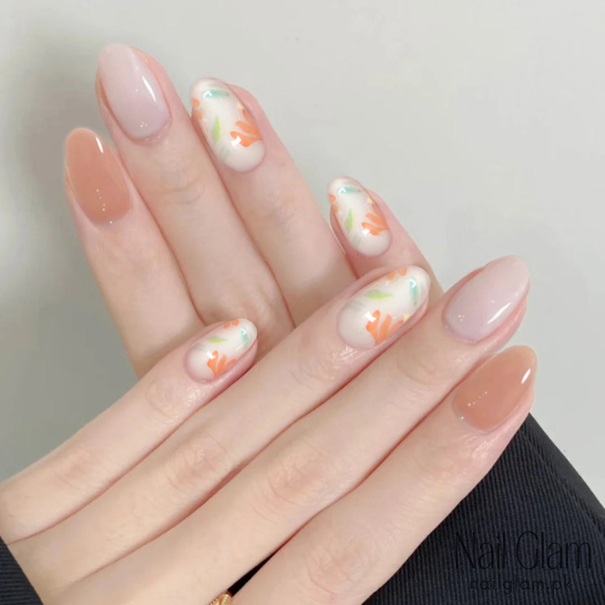 Garden Hues (24Pcs) - Nail Kit Included