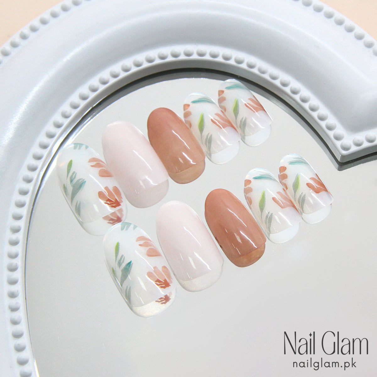 Garden Hues (24Pcs) - Nail Kit Included