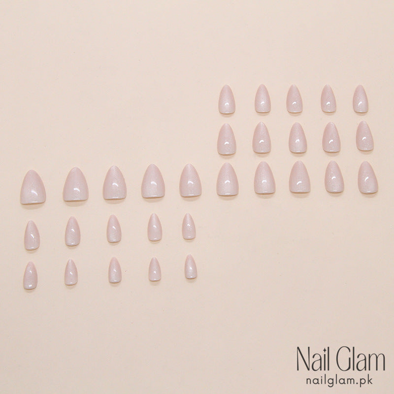 Soft Shimmering Glow (24Pcs) - Nail Kit Included