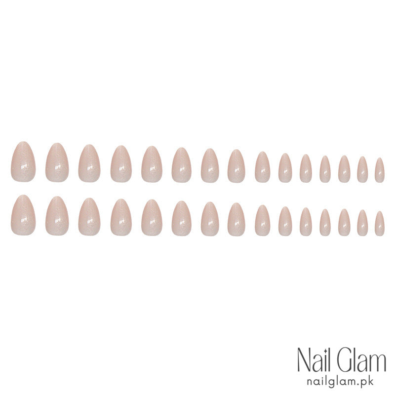 Soft Shimmering Glow (24Pcs) - Nail Kit Included
