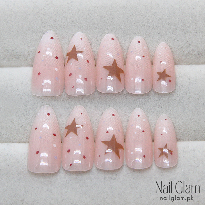 Starry Night Dreams (24Pcs) - Nail Kit Included