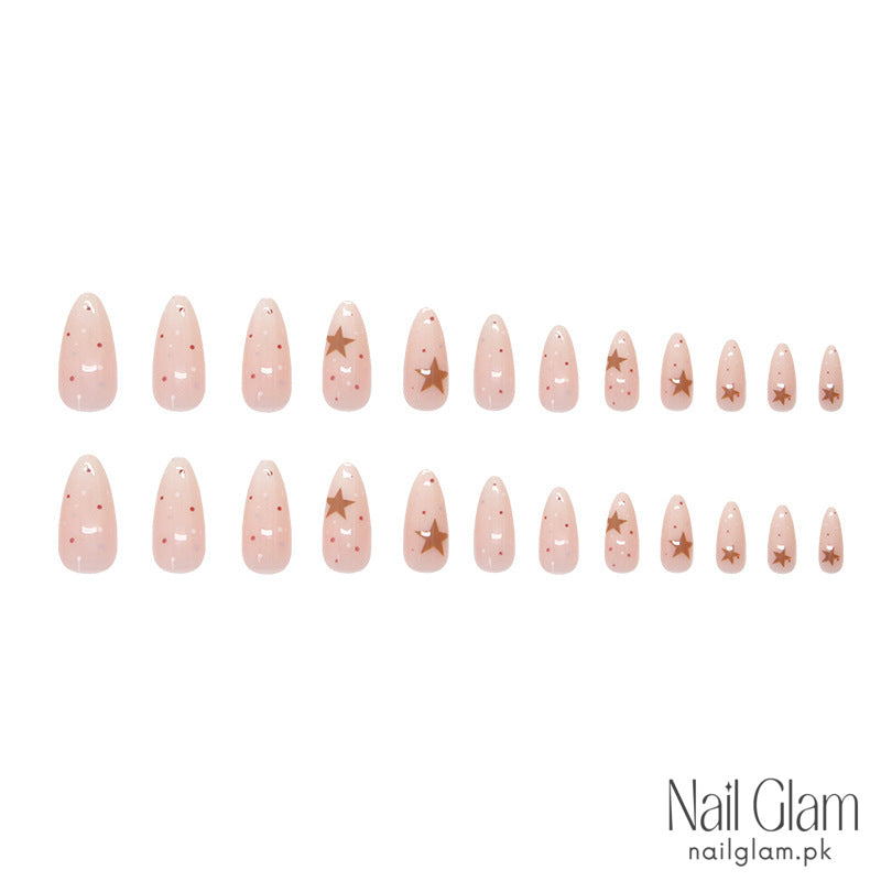 Starry Night Dreams (24Pcs) - Nail Kit Included
