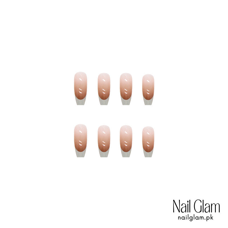 Soft Nude French Tip (24Pcs) - Nail Kit Included