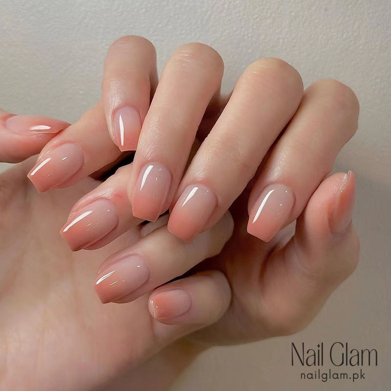 Lively Bright Gradient French (24Pcs) - Nail Kit Included