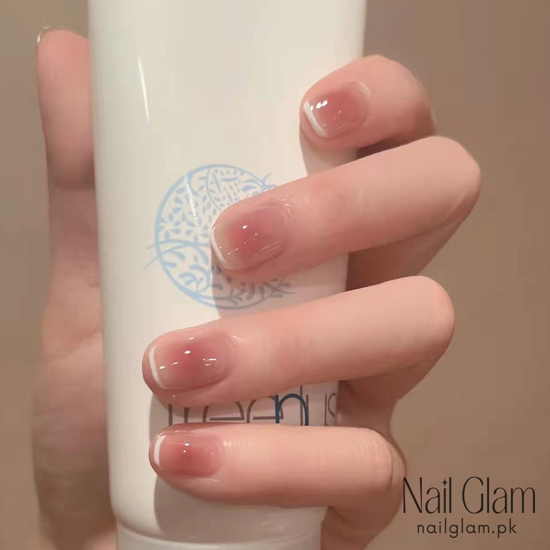 Subtle Blush Gradient (24Pcs) - Nail Kit Included