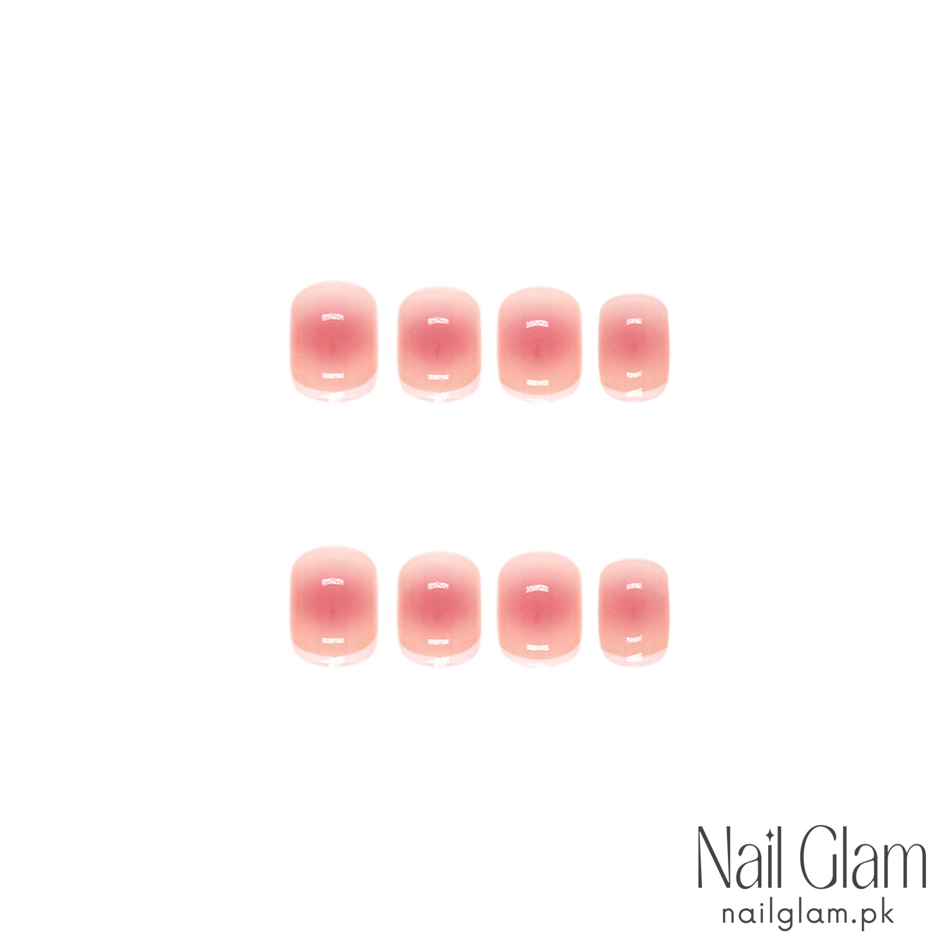 Subtle Blush Gradient (24Pcs) - Nail Kit Included