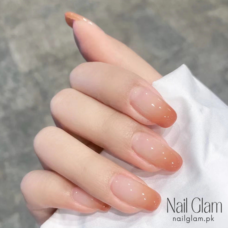 Elegant Gradient Blush (24Pcs) - Nail Kit Included