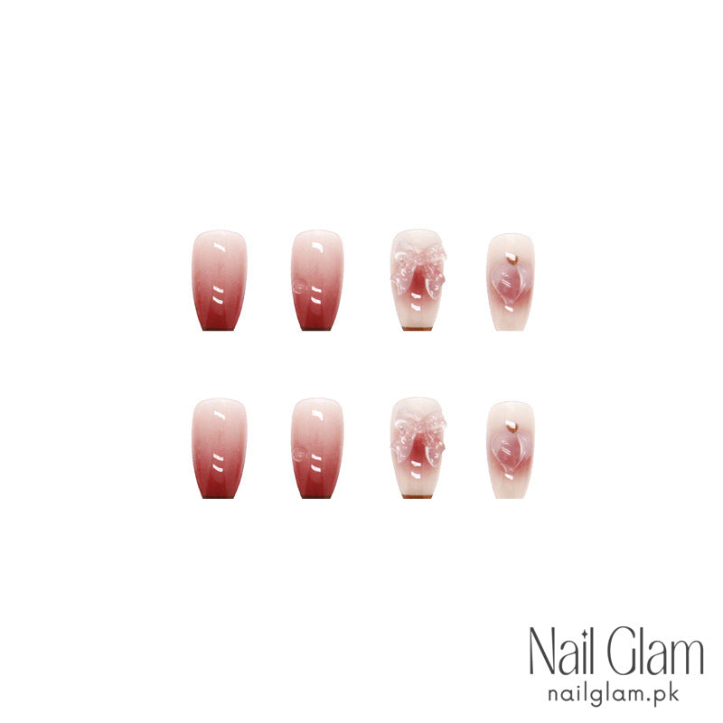 Light-Changing Butterfly (24Pcs) - Nail Kit Included