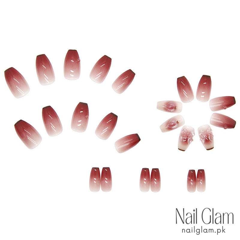 Light-Changing Butterfly (24Pcs) - Nail Kit Included