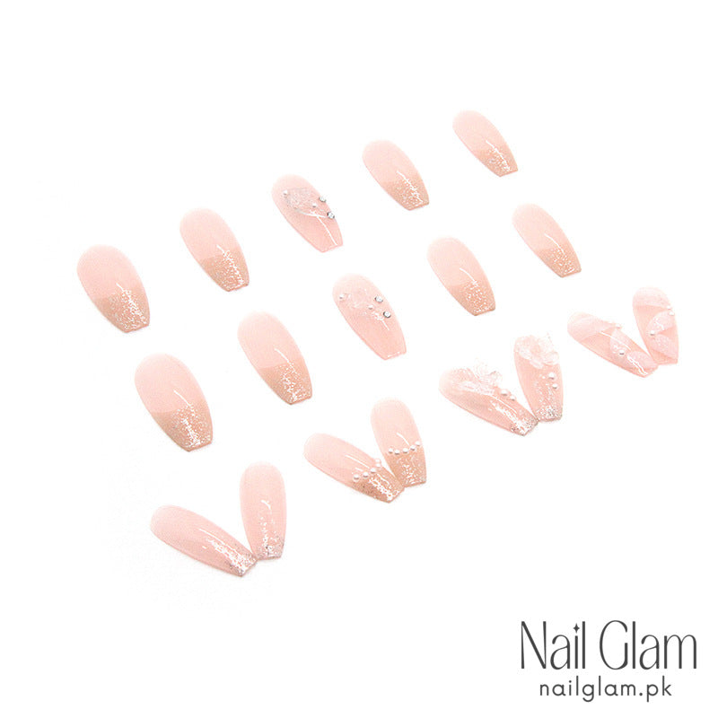 Ethereal Blossom (24Pcs) - Nail Kit Included