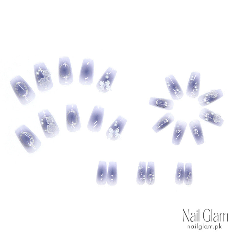 Mystic Lavender (24Pcs) - Nail Kit Included