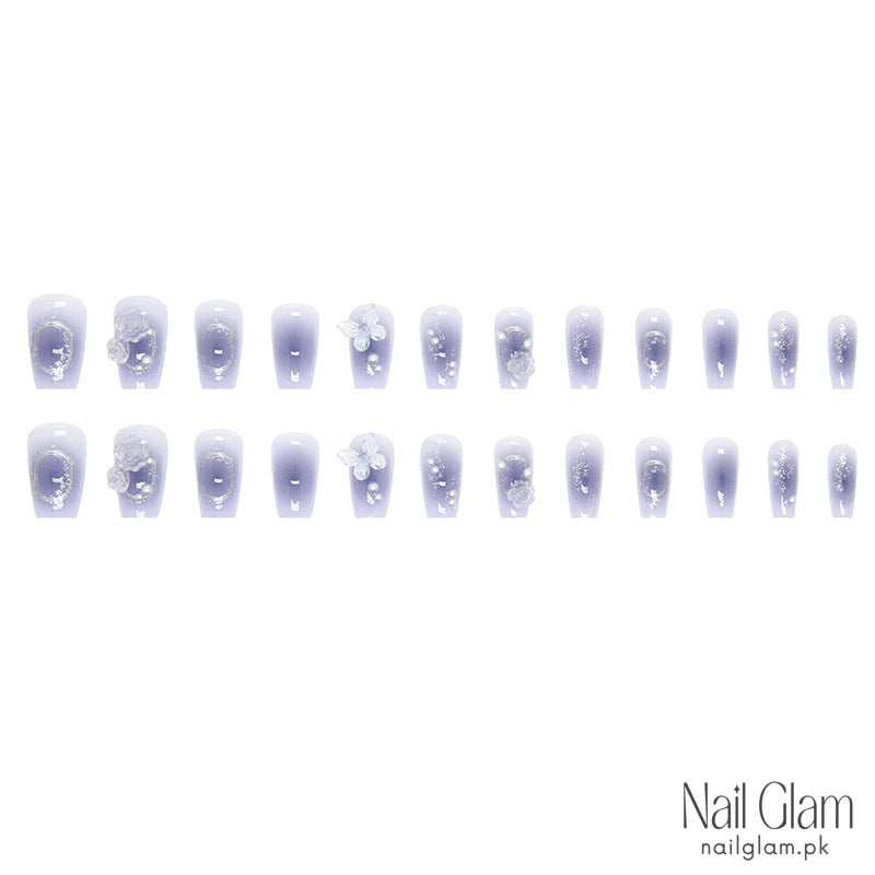 Mystic Lavender (24Pcs) - Nail Kit Included