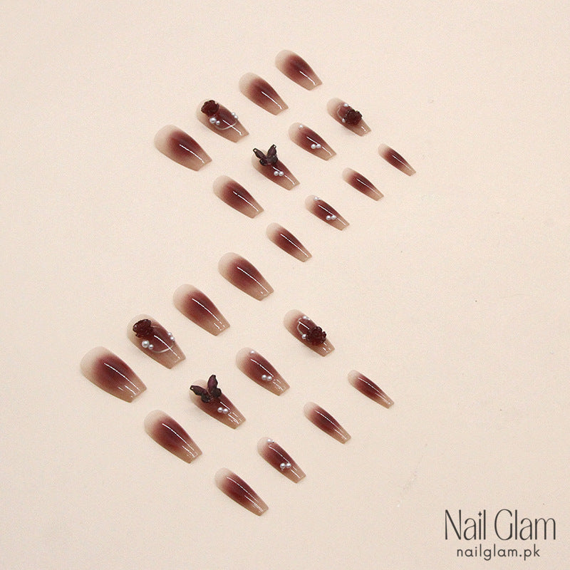 Enchanted Blossom (24Pcs) - Nail Kit Included